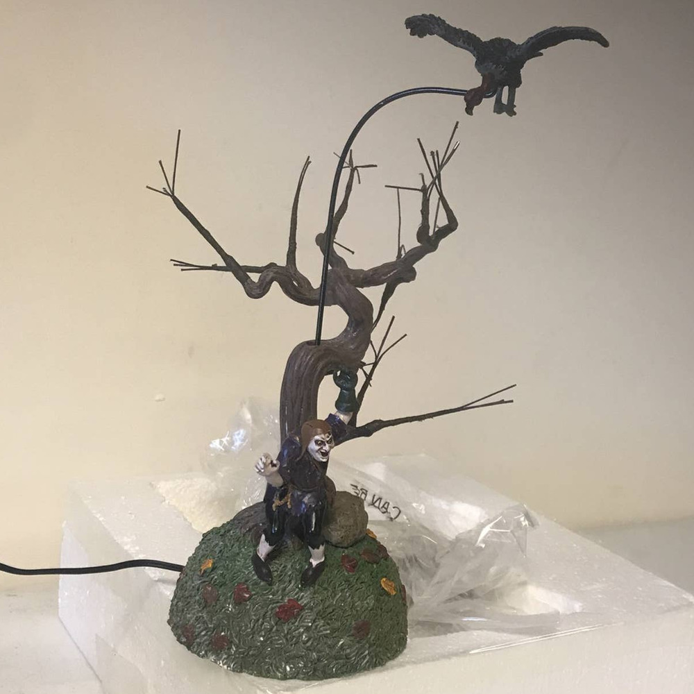 Department 56 Fortunato The Vulture Trainer Village Halloween Accessories - Picture 5 of 7